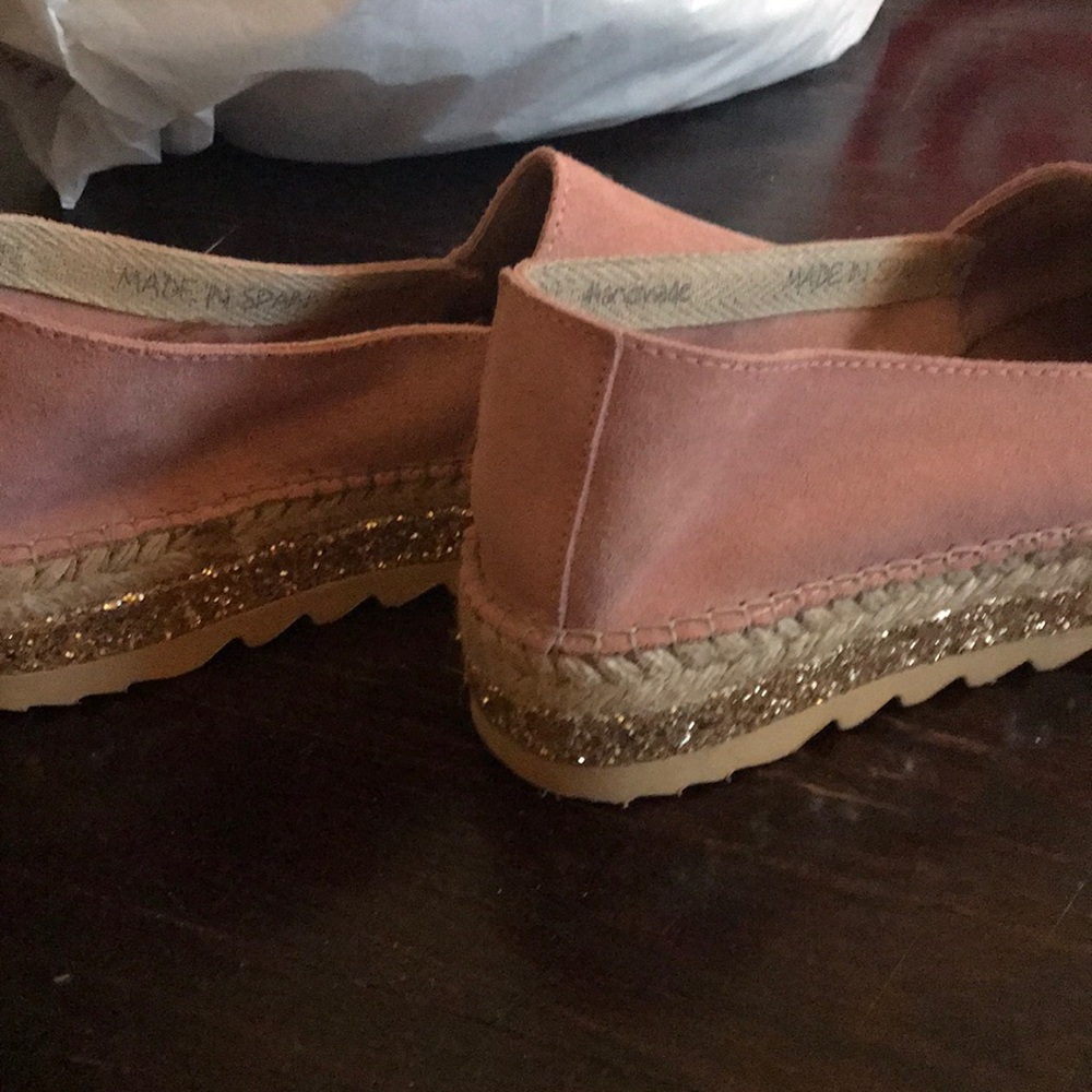 Pink espadrille sneakers - Picture 4 of 7